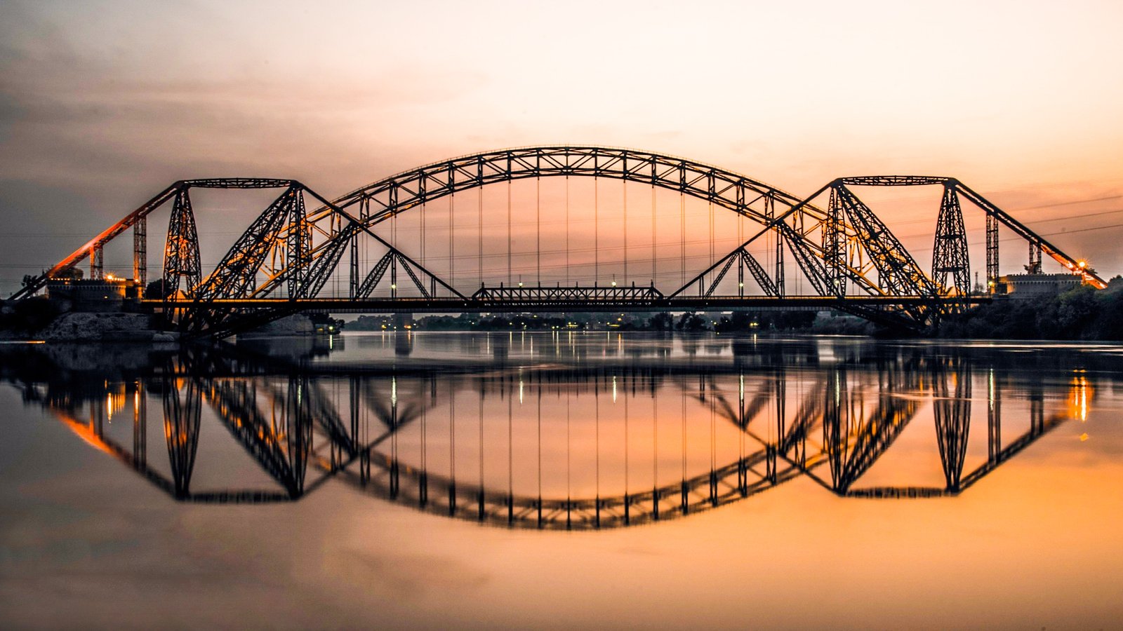 Sukkur Barrage on the River Indus, Sindh
